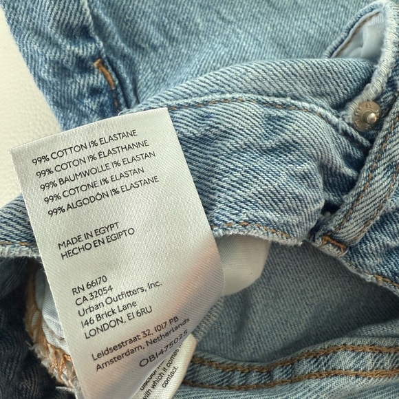 BDG Sky Blue Denim 90s Bootcut - Picture 5 of 8